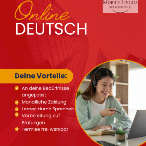 Lekcja konwersacyjna języka niemieckiego od poziomu A1 do C1